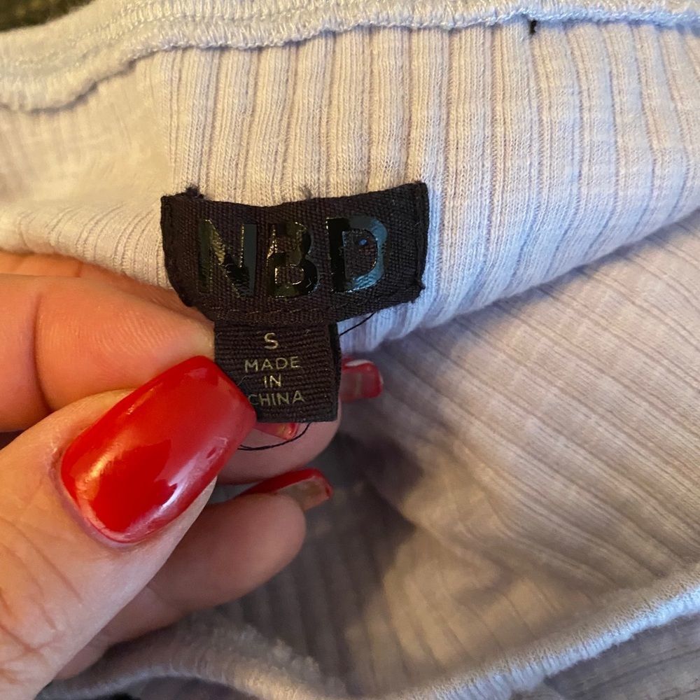 NBD Mini Dress Ribbed - Picture 7 of 9